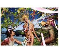 Social Crazy POSTER su carta fotografica premium 270 gr - David Lachapelle - ONCE IN THE GARDEN - Fine Art Print Locandina HD 100% QUALITà ITALIA Idea Regalo Casa quadro home (A2)