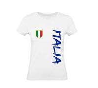 Social Crazy T-Shirt Donna Cotone Basic Super vestibilità Top qualità - Italia Modello 2 - Divertente Humor Made in Italy (XL, Bianca)