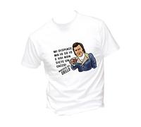 Social Crazy T-Shirt Uomo Cotone Basic Super vestibilità Top qualità - Marchese del Grillo Mi Dispiace. ma io so io e Voi Non Siete Un CaXXo! - Divertente Humor Made in Italy (XXL, Bianca)