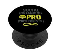 Social Distancing Pro 2020 verso Forever PopSockets PopGrip Adesivo
