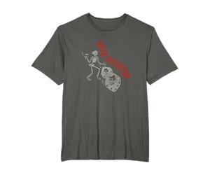 Social Distortion Ufficiale Skelly Dice Maglietta Unisex Nero T-Shirt con Manica Lunga e Colletto a Crew, Taglia S (EU)