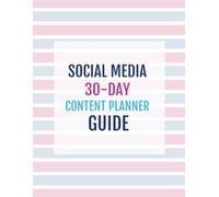 Social Media 30 Day Content Planner