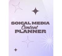Social Media Content Planner: ADHD Friendly Productivity Journal to Brainstorm, Create, and Streamline Content Creation: Step-by-Step Workflow ... Stress, and Streamline Content Creation
