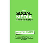 Social Media Detox Planner Journal 60 Day Challenge Diary