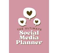 Social Media Planner: Social Media Planner and Tracker for Influencers and Social Media Managers - Gift for Influencers - 6 Month Undated Social Media Planner.