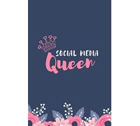 Social Media Queen: Composition Notebook/Journal/Notebook - Gift for social media lovers and social media influencers