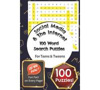 Social Media & The Internet: Word Search Puzzle Book For Teens & Tweens