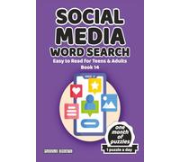 Social Media Word Search for Teens: 30 Trending Puzzles About Posts, Reels, Stories, Influencers, Apps & Digital Life for Ages 13+