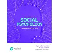 Social Psychology 14Th Edition