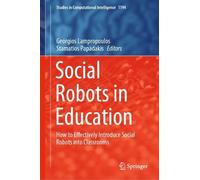 Social Robots in Education (Copertina rigida)