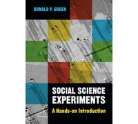 Donald P. Green Social Science Experiments (Tascabile)