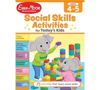Evan-Moor Corpo Social Skills Activities for Today's Kids, Age 4 - 5 (Tascabile)