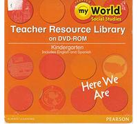 Social Studies 2013 Teacher Resource Library DVD Grade K