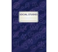 Social Studies Notebook: Lined Paper for Class Notes and Exploration | Back to School