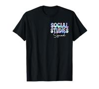 Social Studies Squad Groovy Ritorno a Scuola Insegnanti Donne Maglietta