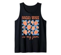 Social Work Is My Jam Assistenza All'infanzia Canotta