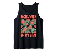 Social Work Is My Jam Assistenza All'infanzia Canotta