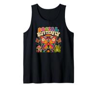 Sociale Farfalla Hippie Fiore Potenza Pace Vibes Ragazze Felice Canotta