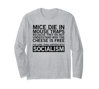 Socialismo (Dichiarazione Divertente) Maglia a Manica