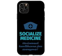 Socializzare Medicina - Assistenza Sanitaria Universale Per Tutti Infermiere Custodia per iPhone 11 Pro Max