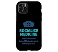 Socializzare Medicina - Assistenza Sanitaria Universale Per Tutti Infermiere Custodia per iPhone 11 Pro