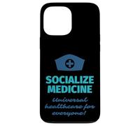 Socializzare Medicina - Assistenza Sanitaria Universale Per Tutti Infermiere Custodia per iPhone 13 Pro Max