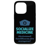 Socializzare Medicina - Assistenza Sanitaria Universale Per Tutti Infermiere Custodia per iPhone 13 Pro