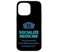 Socializzare Medicina - Assistenza Sanitaria Universale Per Tutti Infermiere Custodia per iPhone 14 Pro Max