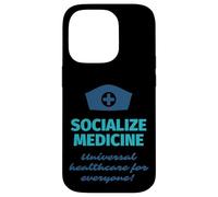 Socializzare Medicina - Assistenza Sanitaria Universale Per Tutti Infermiere Custodia per iPhone 14 Pro