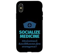 Socializzare Medicina - Assistenza Sanitaria Universale Per Tutti Infermiere Custodia per iPhone X/XS