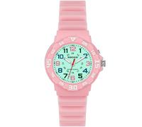 SOCICO Analogico Orologio Impermeabile 50M per Bambini e Ragazze 8-18 anni | Quadrante chiaro, cinturino morbido in silicone. Resistente per scuola e sport. Leggero, stile e autonomia garantiti