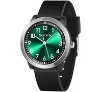 SOCICO Analogico Orologio Impermeabile 50M per Bambini e Ragazze 8-18 anni | Quadrante chiaro, cinturino morbido in silicone. Resistente per scuola e sport. Leggero, stile e autonomia garantiti