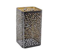 Società cava lampada da tavolo - design cavo intagliato, proiezione da parete calda, rimovibile e facile da pulire, stile moderno per il soggiorno, ufficio in camera da letto,