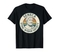 società della Saggezza Stoica Seneca Maglietta