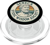 Società della Saggezza Stoica Seneca PopSockets PopGrip per MagSafe