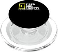 Società delle ragazze stanche come se fossimo anche svegli per questo PopSockets PopGrip per MagSafe