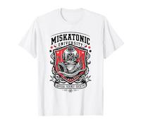 società di scienze abissali dell'Università Miskatonic Nautic Cthulhu Maglietta