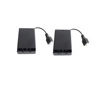 Società USB industriale Scatola del supporto per batteria USB del modulo laser Scatola del supporto rimovibile Può essere collegato a un alimentatore (esclusa la batteria) (2pack)