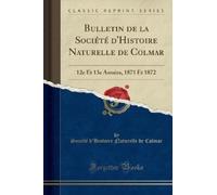 Société d'Histoire Naturel Bulletin de la Société d'Histoire Naturel (Tascabile)