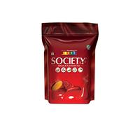 Society Tea Masala Chai, 250 g, confezione da 1 pezzo, 100% assam, arricchito con cardamomo, zenzero, chiodi di garofano, pepe nero e citronella, tè classico masala, rinfrescante, completamente