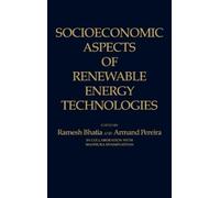 Socioeconomic Aspects of Renewable Energy Technologies (Copertina rigida)