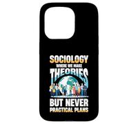 Sociologia dove facciamo teorie ma mai piani pratici Custodia per iPhone 15 Pro