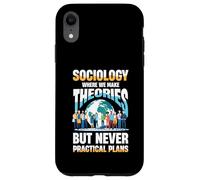 Sociologia dove facciamo teorie ma mai piani pratici Custodia per iPhone XR