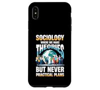 Sociologia dove facciamo teorie ma mai piani pratici Custodia per iPhone XS Max
