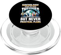 Sociologia dove facciamo teorie ma mai piani pratici PopSockets PopGrip per MagSafe