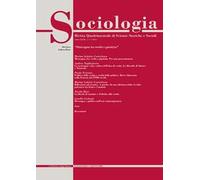 Sociologia. Rivista quadrimestrale di scienze storiche e sociali (2014). Vol. 1