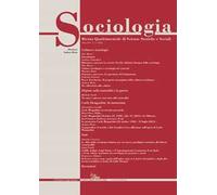 Sociologia. Rivista quadrimestrale di scienze storiche e sociali (2022). Vol. 1