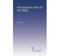 Sociological study of the Bible (1912)