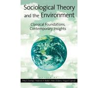 Sociological Theory and the Environment (Tascabile)
