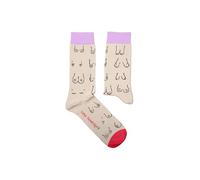 Sock Affairs Calze Cara Trancada in Cotone Biologico, Beige, 36-40